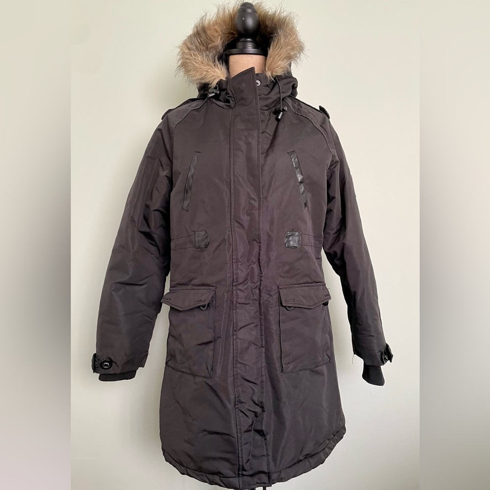 Fahrenheit Black long Jacket